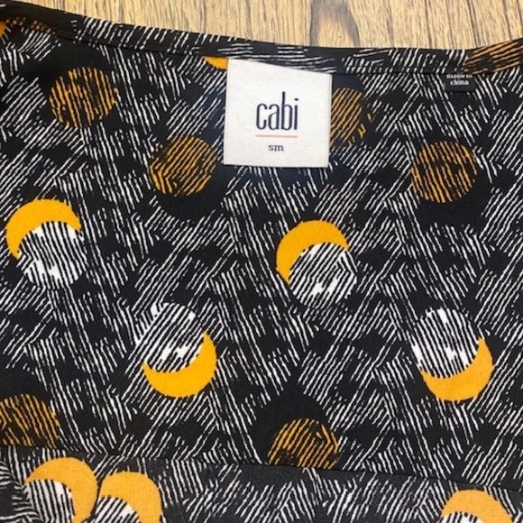 CAbi Eclipse Moon Long Sleeve Blouse - Picture 10 of 16